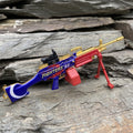 Mini Réplique Métal M249 Skin Industriel – 16,5 cm