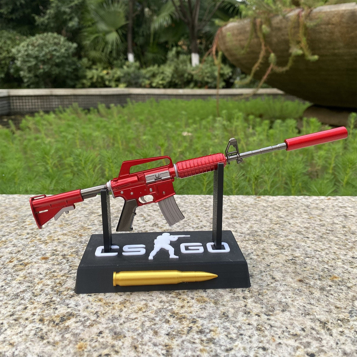Mini Réplique Métal M4A1-S Red Hod (CS:GO)