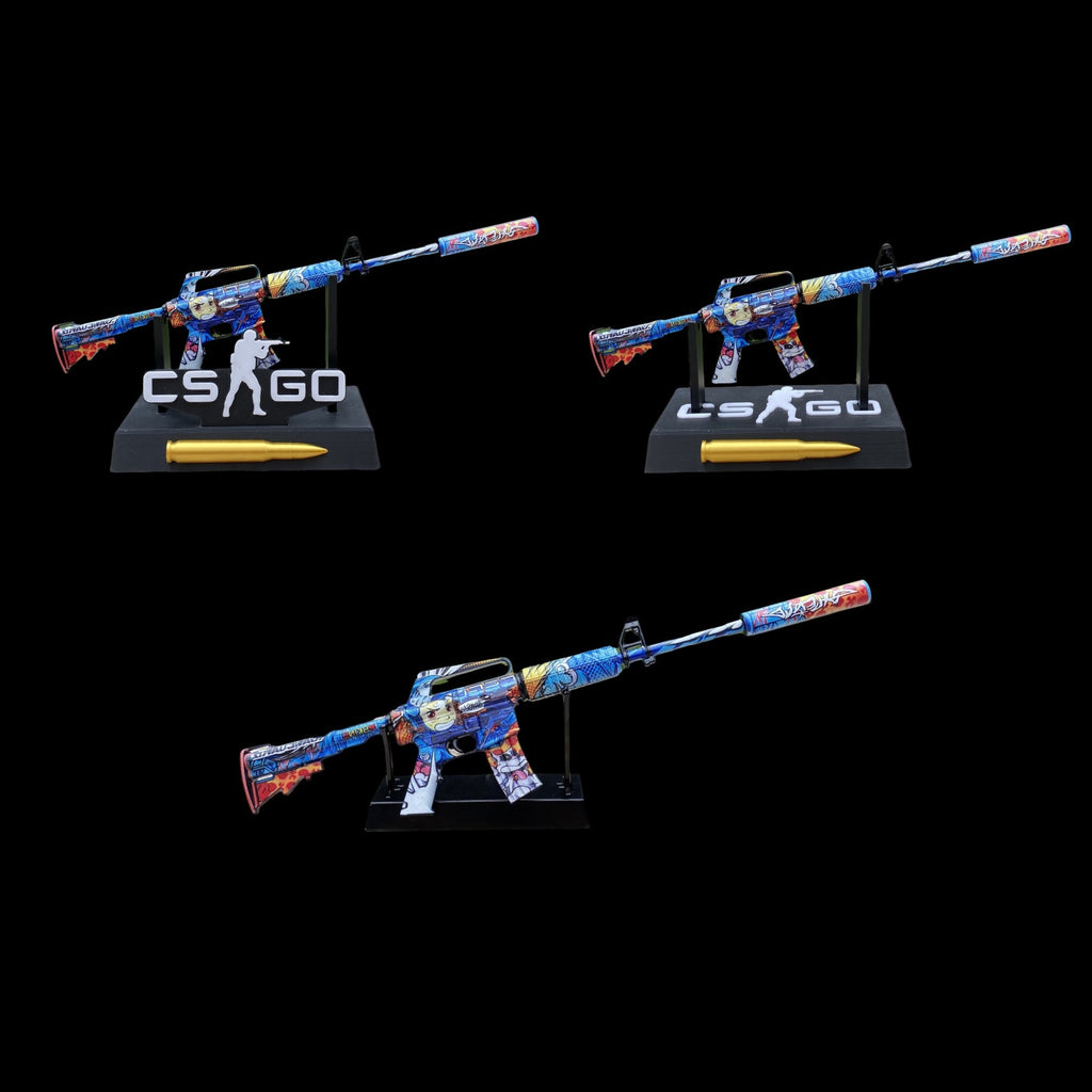 CSGO M4A1-S Player Two Metal Tiny Gun