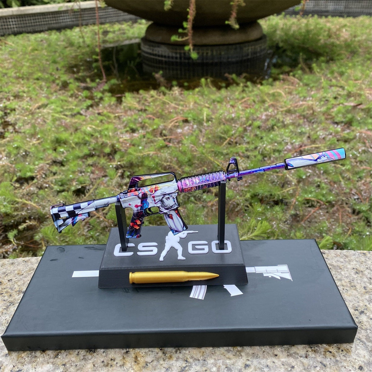 Mini Réplique Métal M4A1-S Vaporwave (CS:GO)