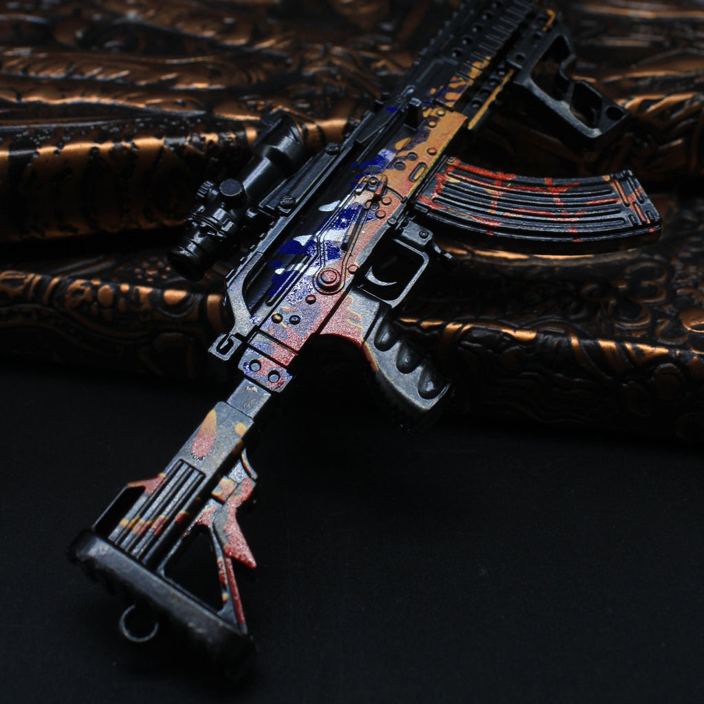 Metal Beryl M762 Miniature Assault Rifle Small Gun Model 17CM/6.7"