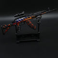 Mini Réplique Métal Fusil d'Assaut Beryl M762 – 17 cm