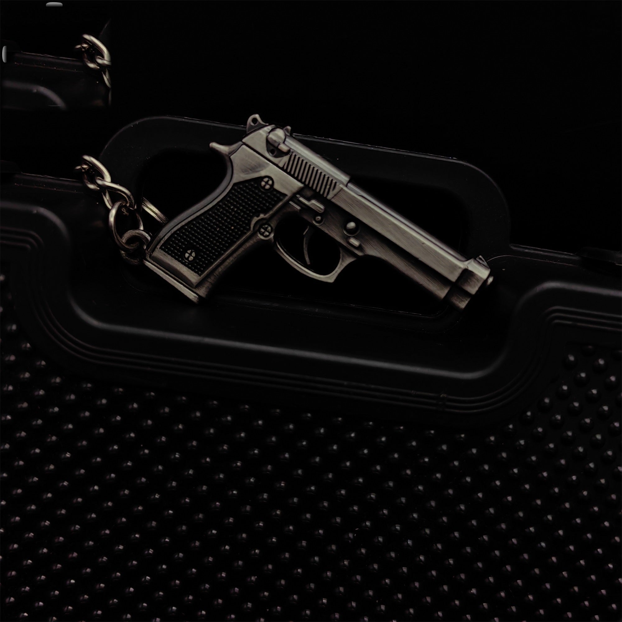 Mini M92F Pistol P92 Metal Keychain