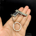 Mini M92F Pistol P92 Metal Keychain