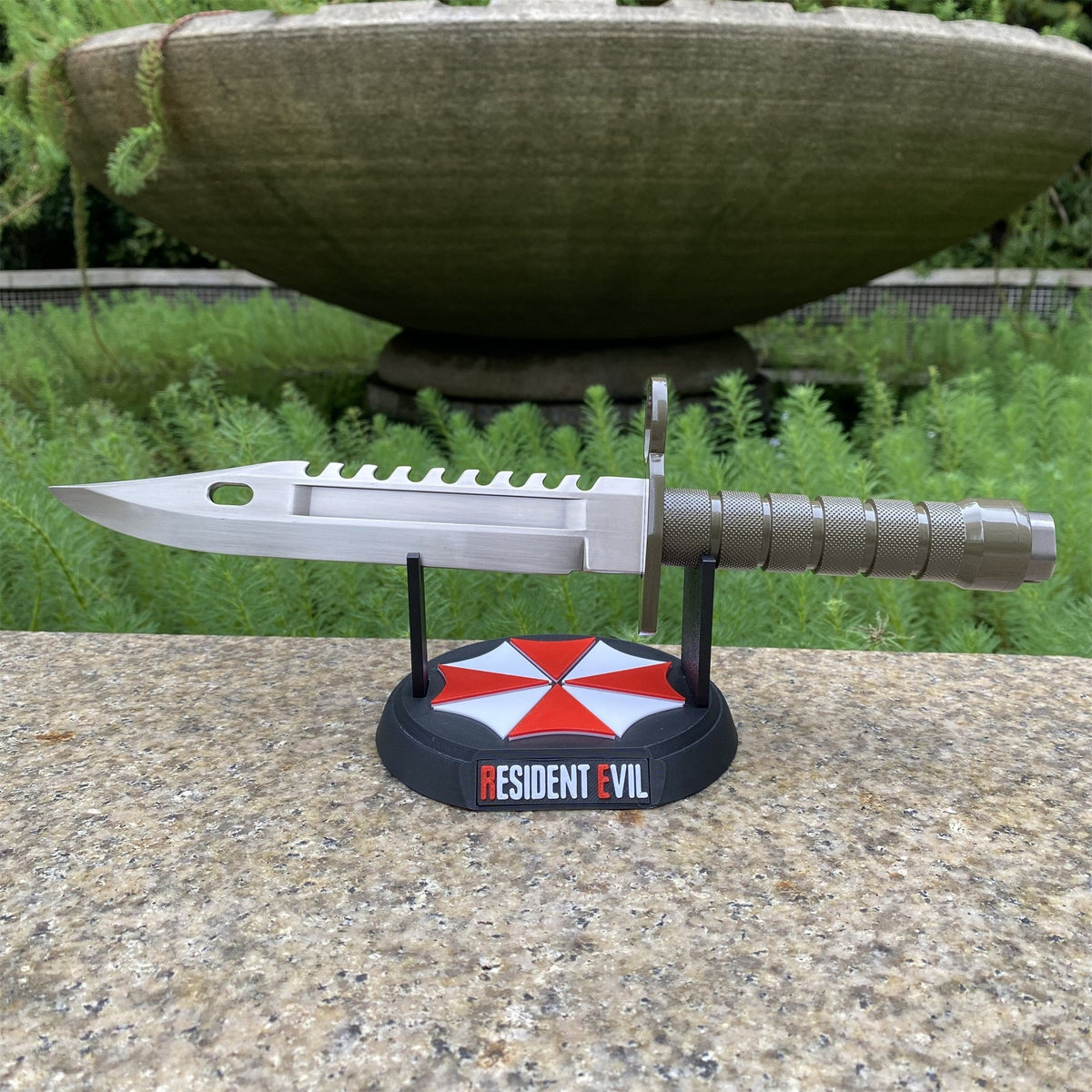 Réplique Métal Couteau de Combat de Leon – Lame Émoussée (Resident Evil 4)