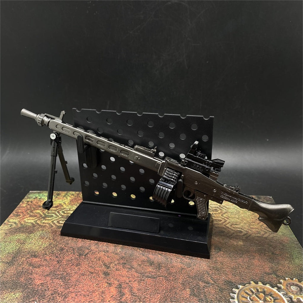 Mini Réplique Métal Mitrailleuse MG3 – 19 cm