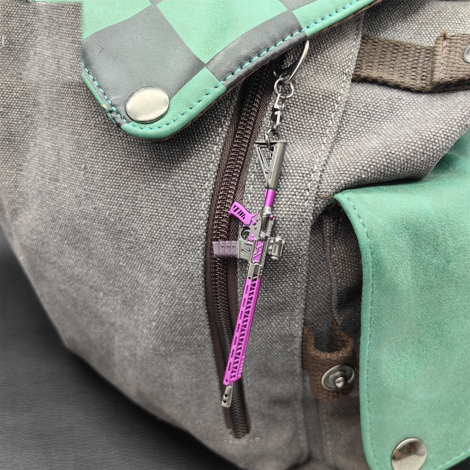 Tiny MK107 Keychain Metal Pendant 3 Colors