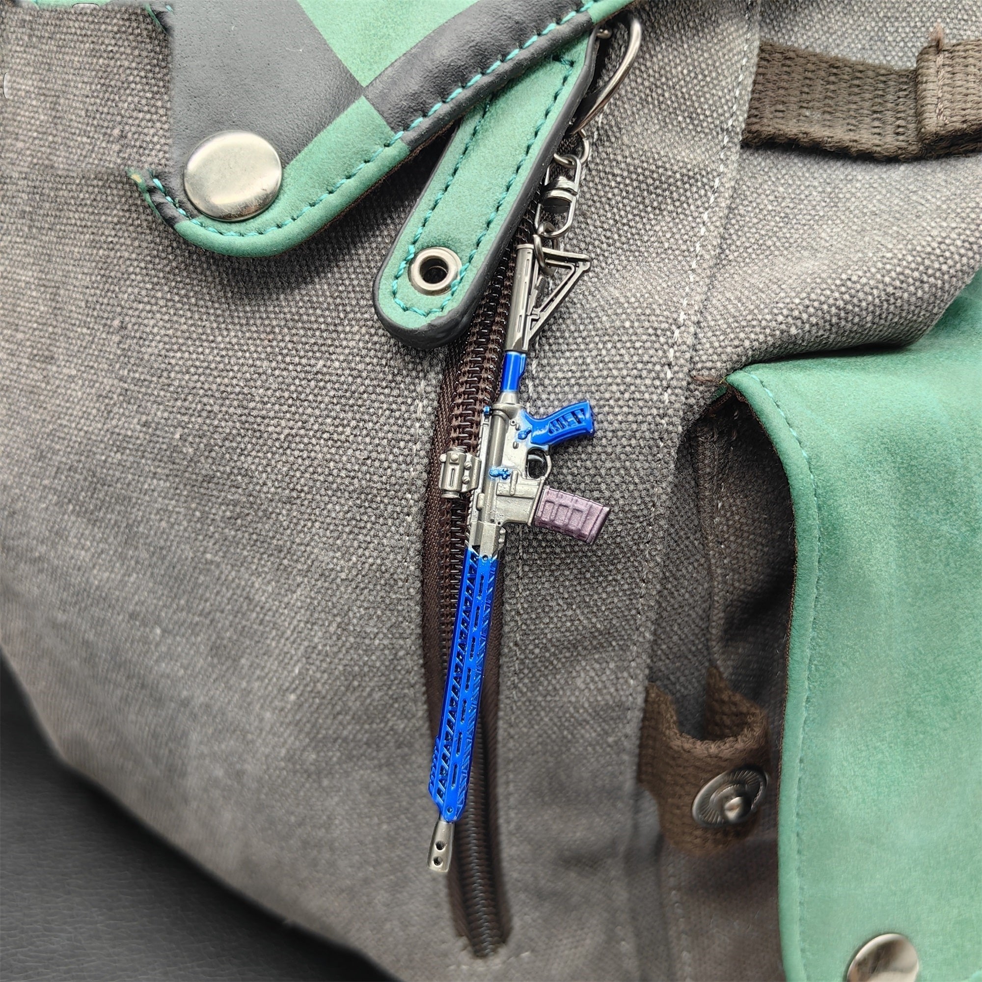 Tiny MK107 Keychain Metal Pendant 3 Colors