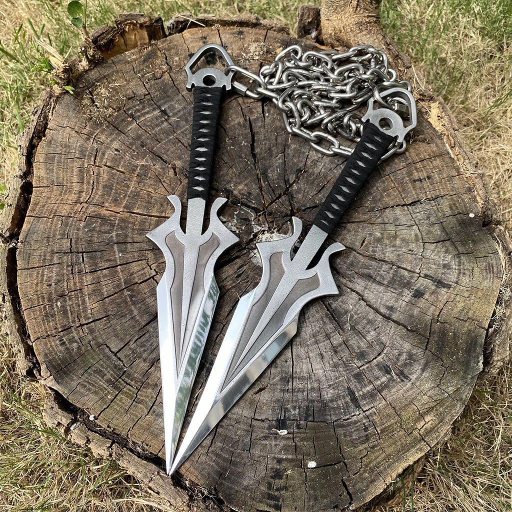 Hand-Forged MK Scorpion Kunai Prime Stainless Steel Scorpion Knife IRL