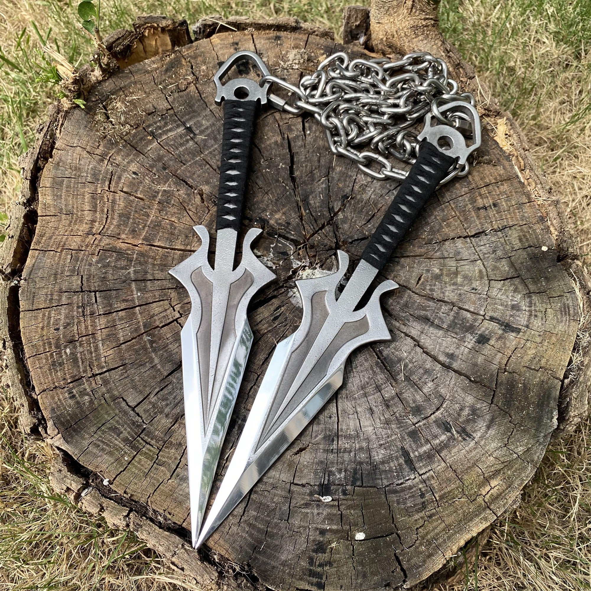 Hand-Forged MK Scorpion Kunai Prime Stainless Steel Scorpion Knife IRL