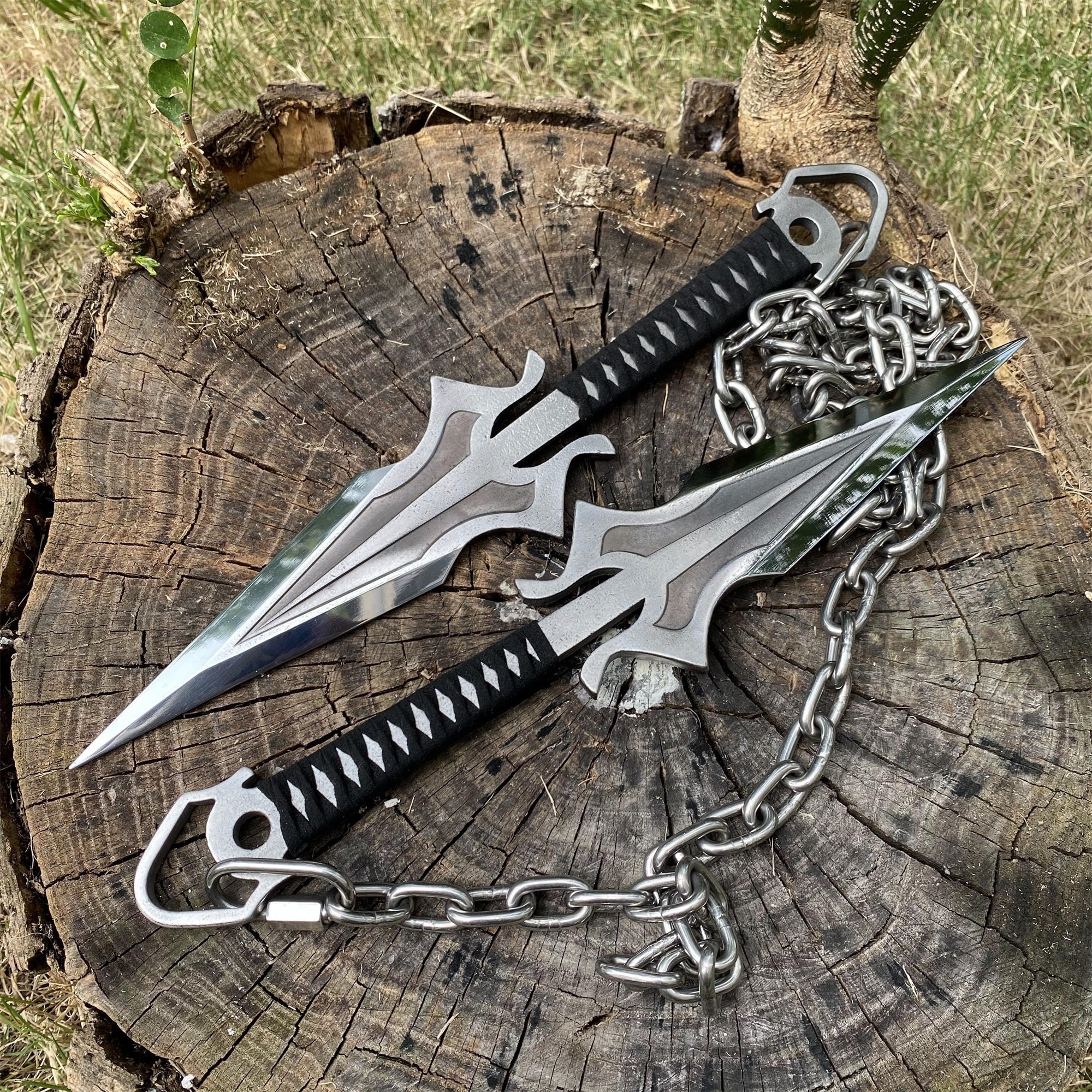 Hand-Forged MK Scorpion Kunai Prime Stainless Steel Scorpion Knife IRL