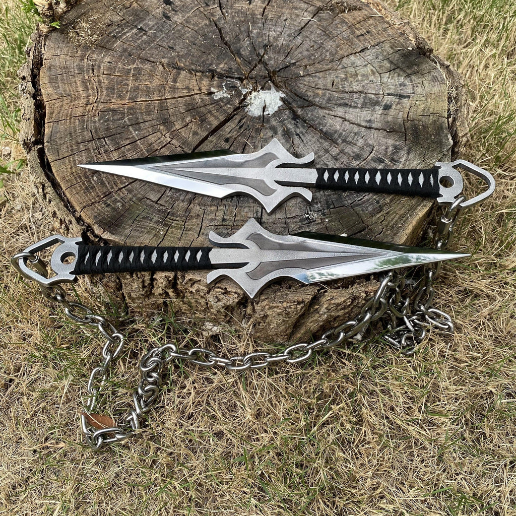 Hand-Forged MK Scorpion Kunai Prime Stainless Steel Scorpion Knife IRL
