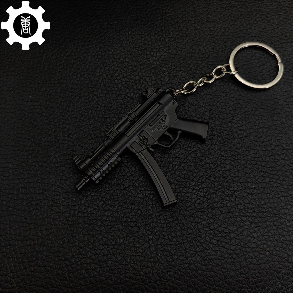 10 in 1 World Famous Submachine Gun SMG Keychain