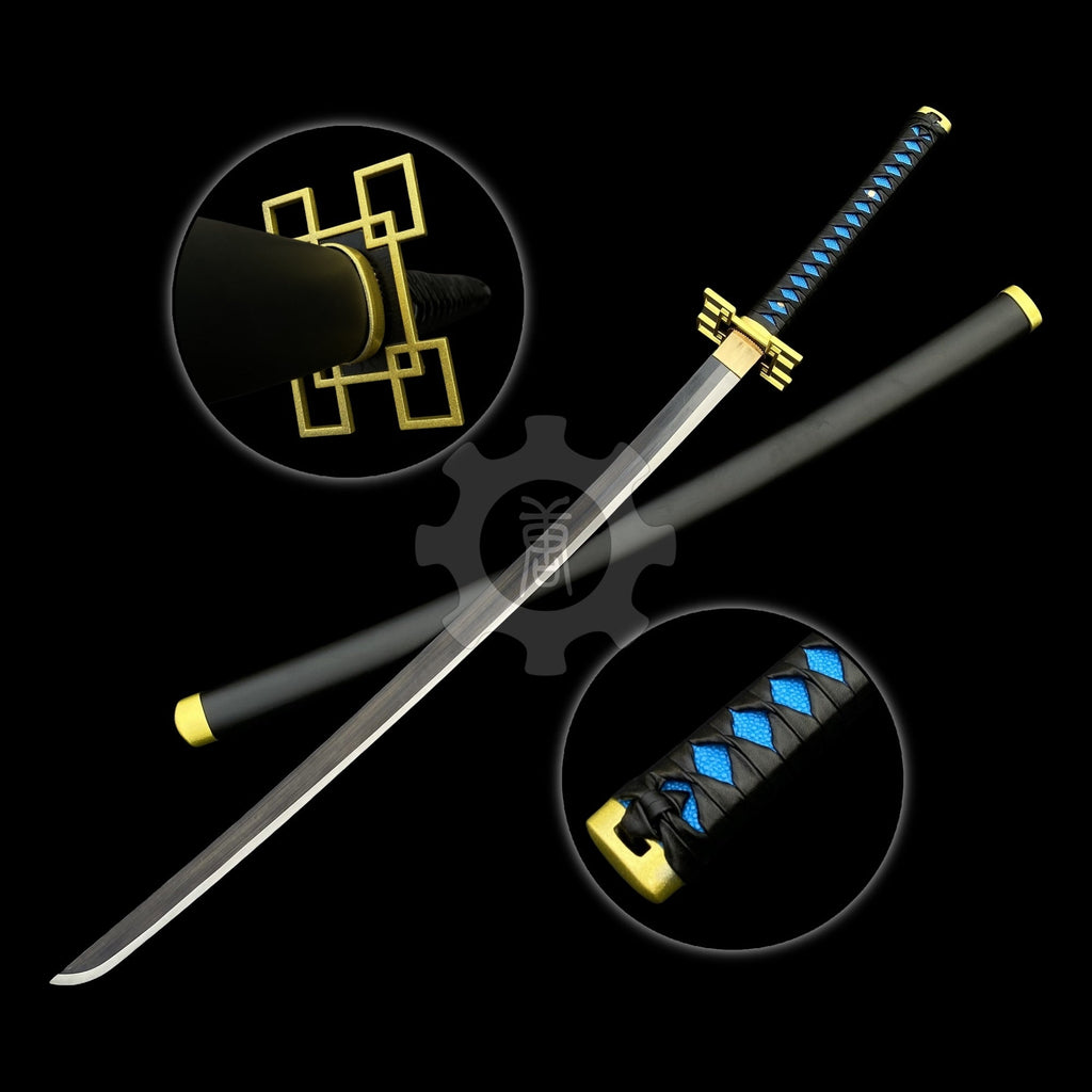 Muichiro Tokito Nichirin Sword Mist Breathing Nichirin Blade Katana For Collection