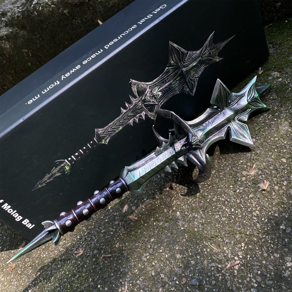 Metal Mace Of Molag Bal 1/2 Scale Fan Art