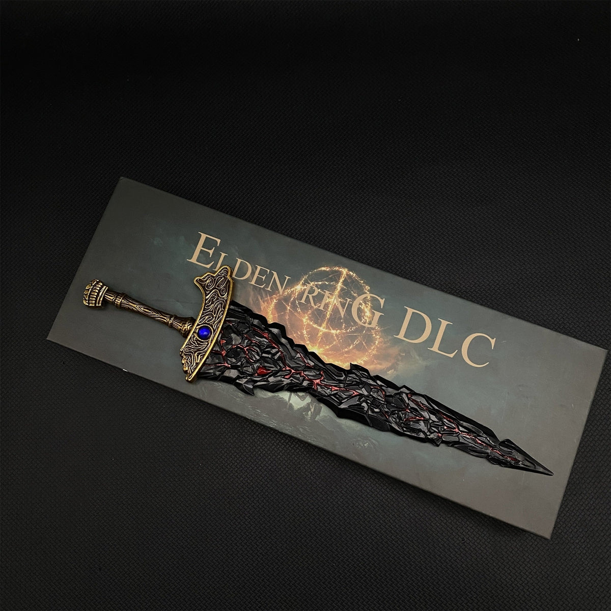 Réplique Métal Lame Noire de Maliketh – Fan Art de Collection (Elden Ring)