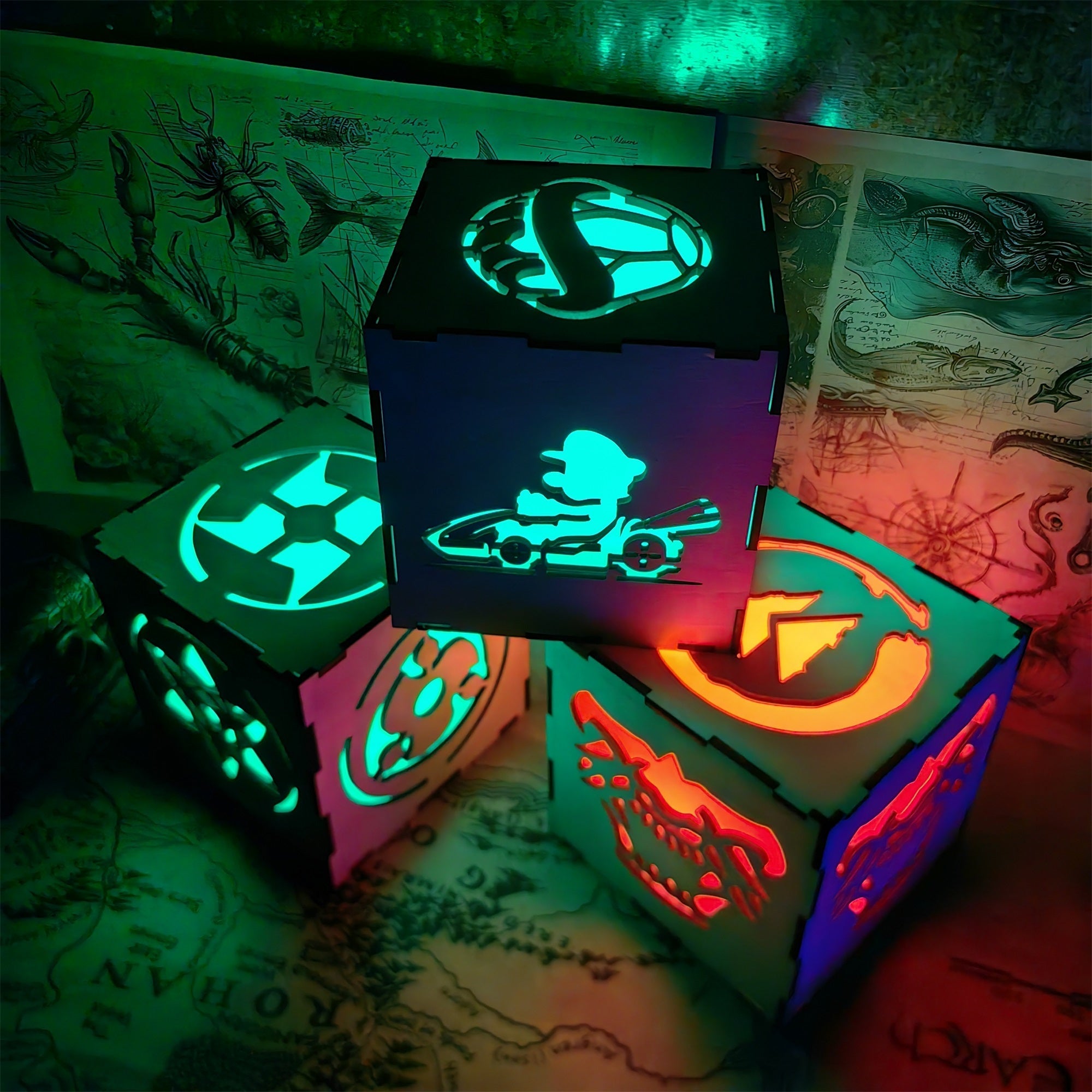 Mario Kart Inspired Night Light