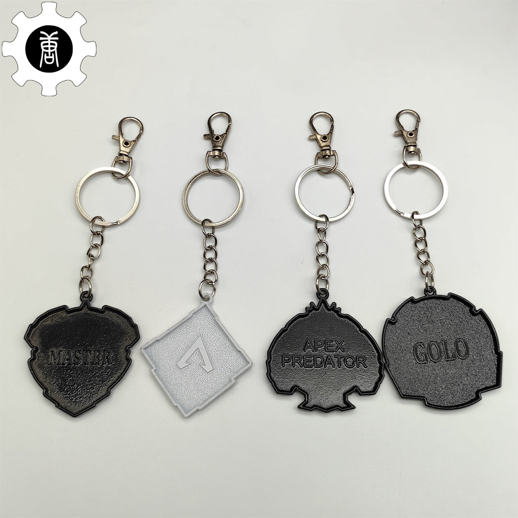 Metal Champion Medal Keychain Pendant