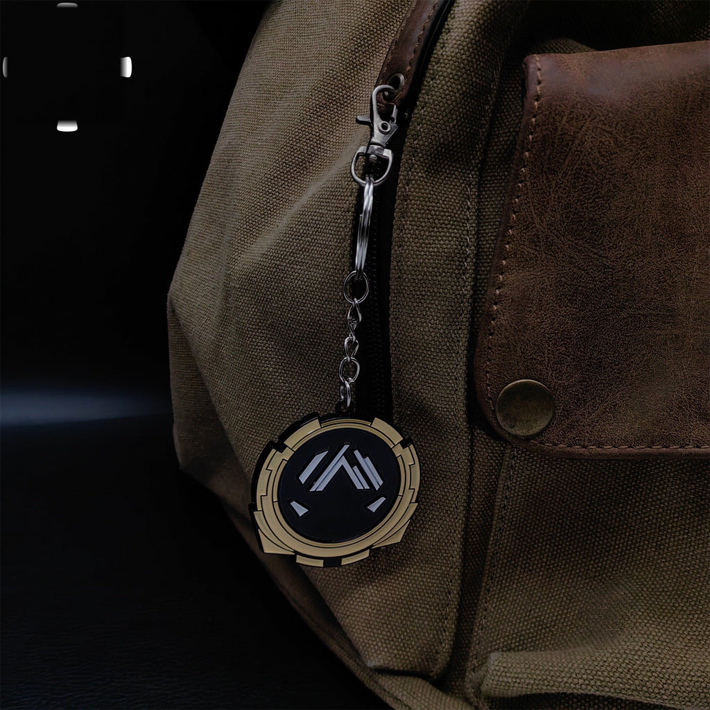 Metal Champion Medal Keychain Pendant