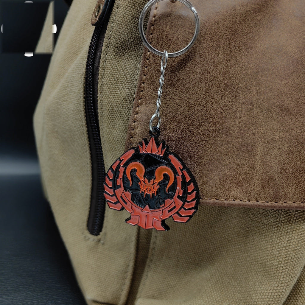 Metal Champion Medal Keychain Pendant
