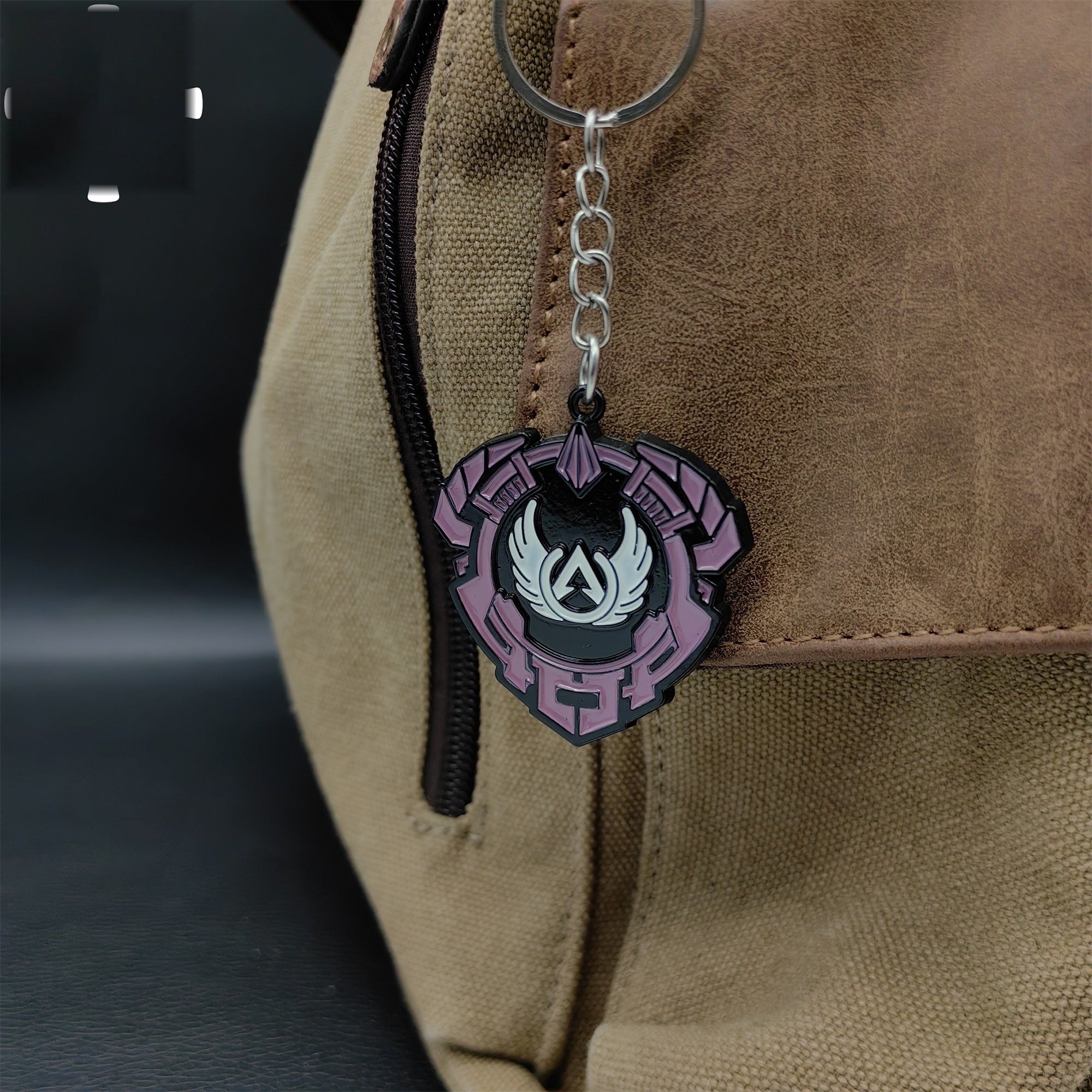 Metal Champion Medal Keychain Pendant