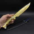 Accessoires de jeu d’armes de mêlée Smite Knife en métal