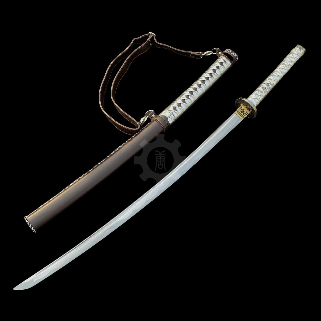IRL Michonne Katana Samurai Blade Girl Katana Carbon Steel Version