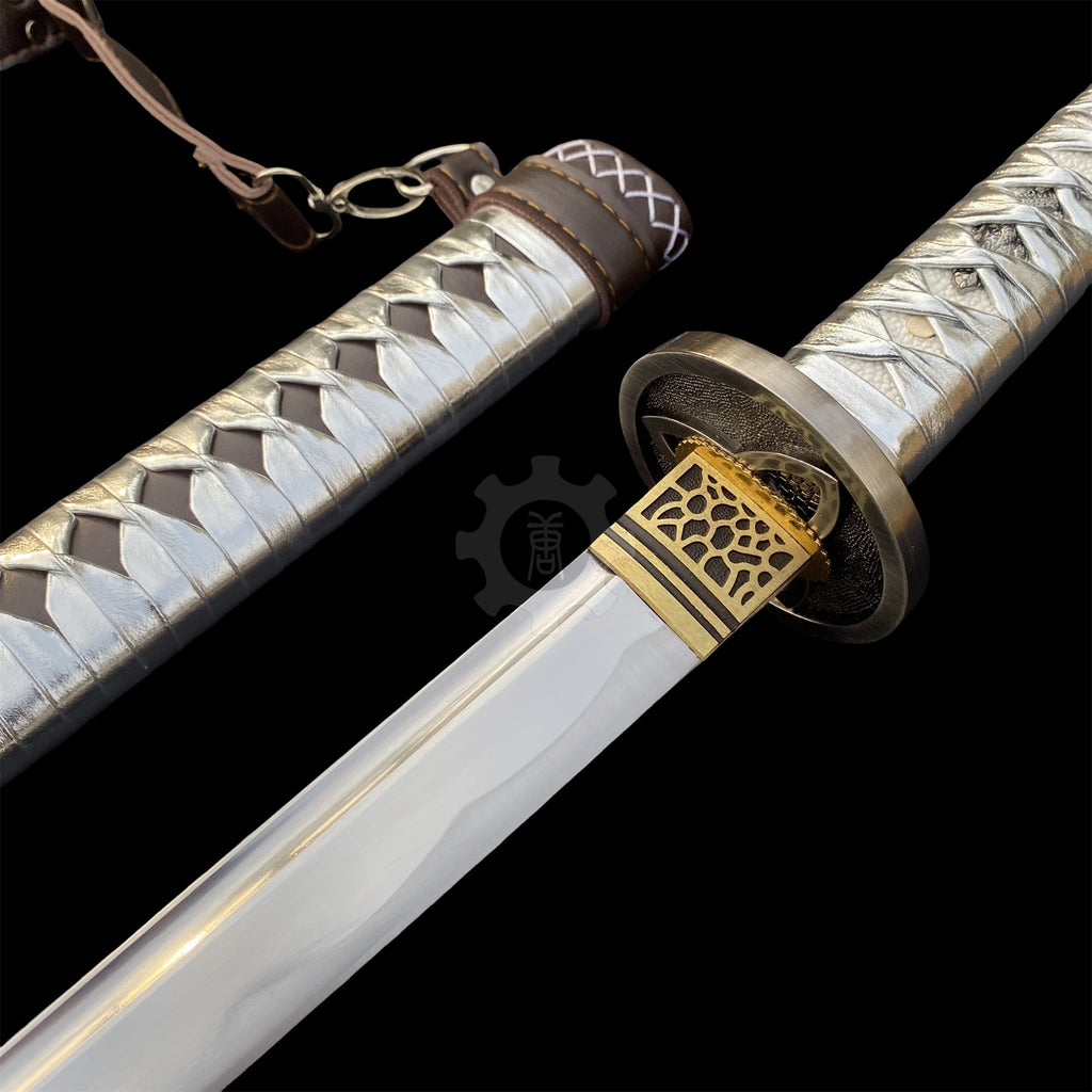IRL Michonne Katana Samurai Blade Girl Katana Carbon Steel Version