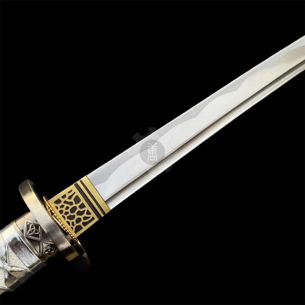 IRL Michonne Katana Samurai Blade Girl Katana Carbon Steel Version