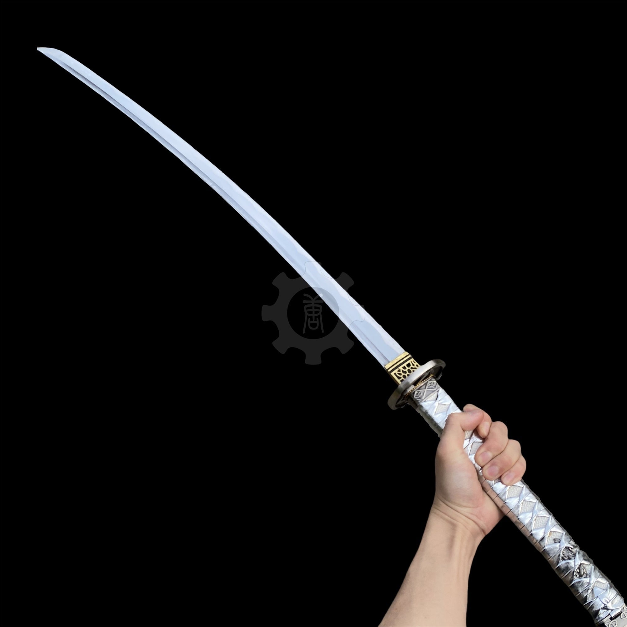 IRL Michonne Katana Samurai Blade Girl Katana Carbon Steel Version