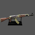 Mini AK-47 Jaguar Metal Model CS2 Game Collectible
