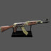 AK47 & Metal Stand