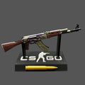 Mini AK-47 Jaguar Metal Model CS2 Game Collectible