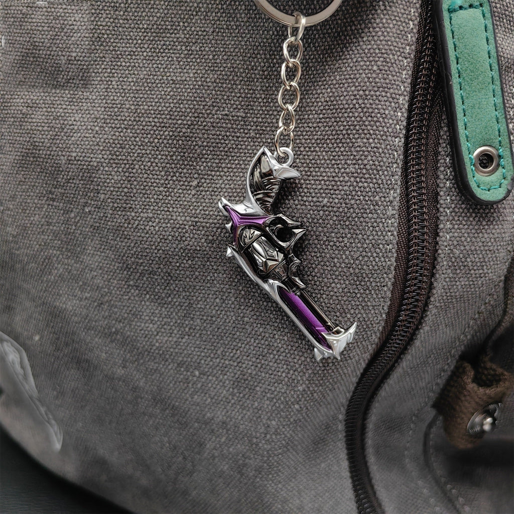 Mini Reaver Sheriff Pistol Gun Metal Keychain