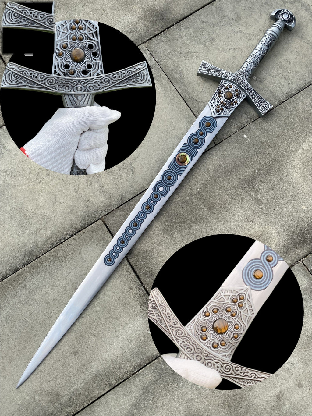 Miquellan Knight's Sword Life-Size Metal Replica