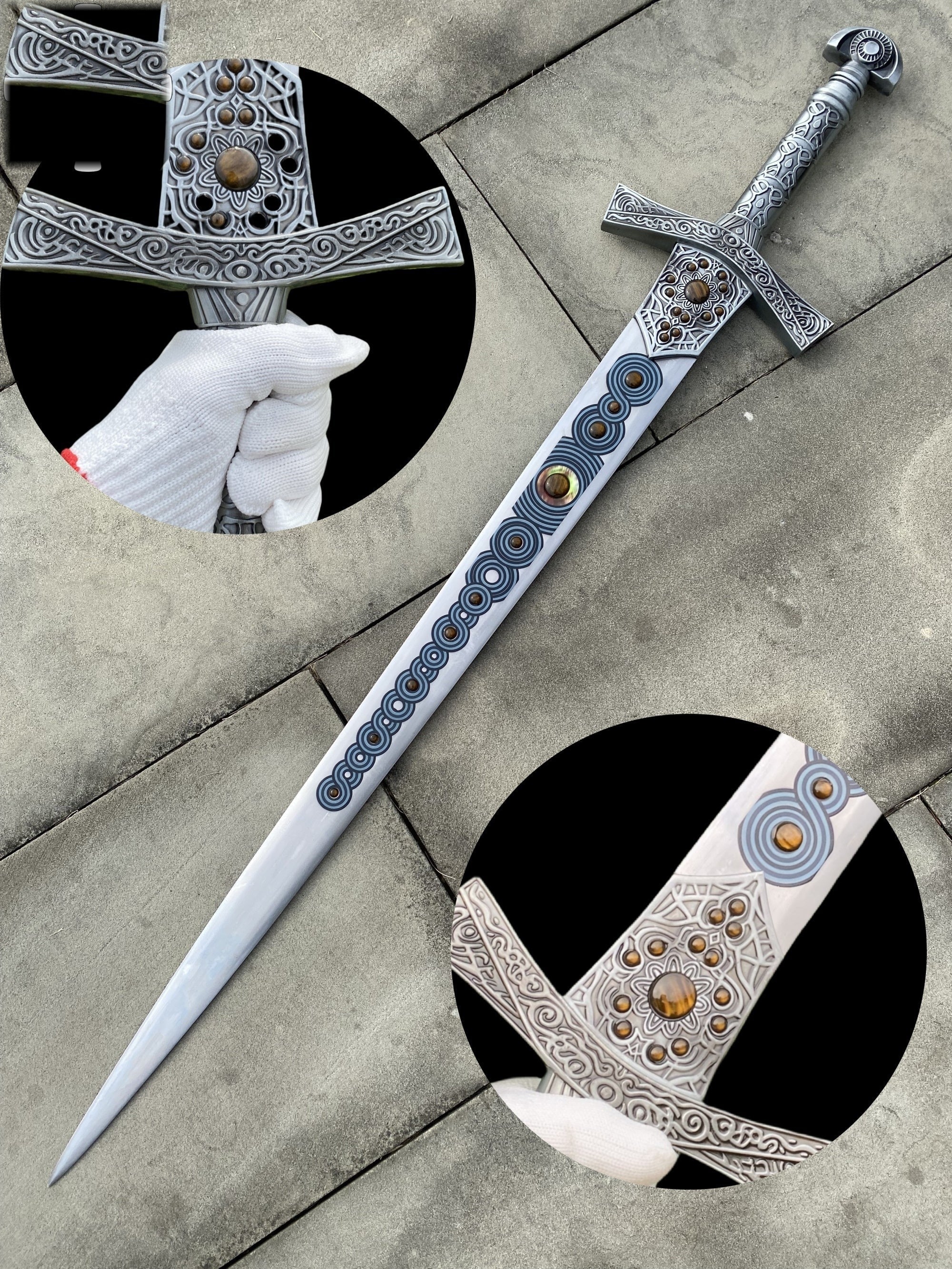 Miquellan Knight's Sword Life-Size Metal Replica
