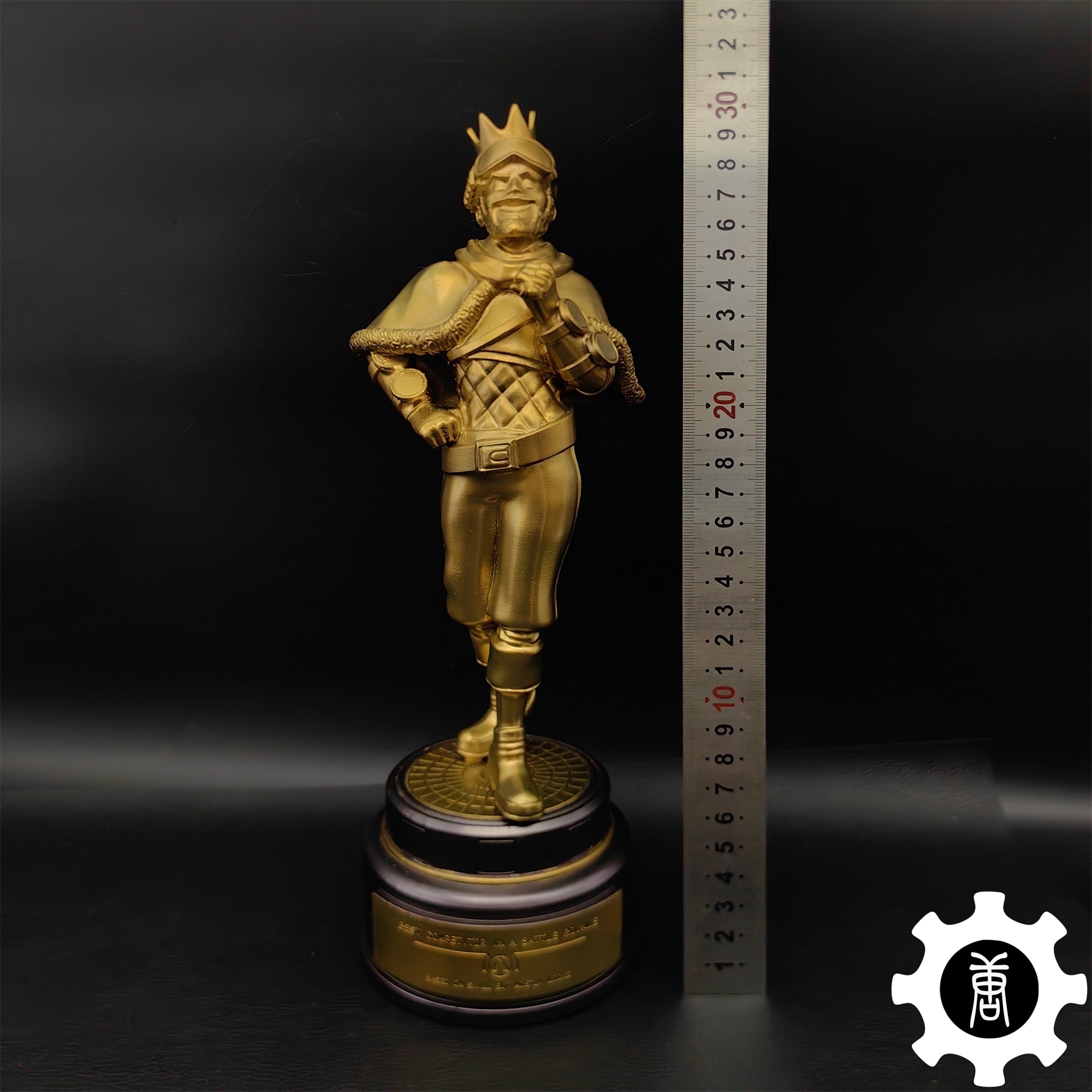 Mirage Heirloom Life-Size Shiny Trophy 3D Printed Replica