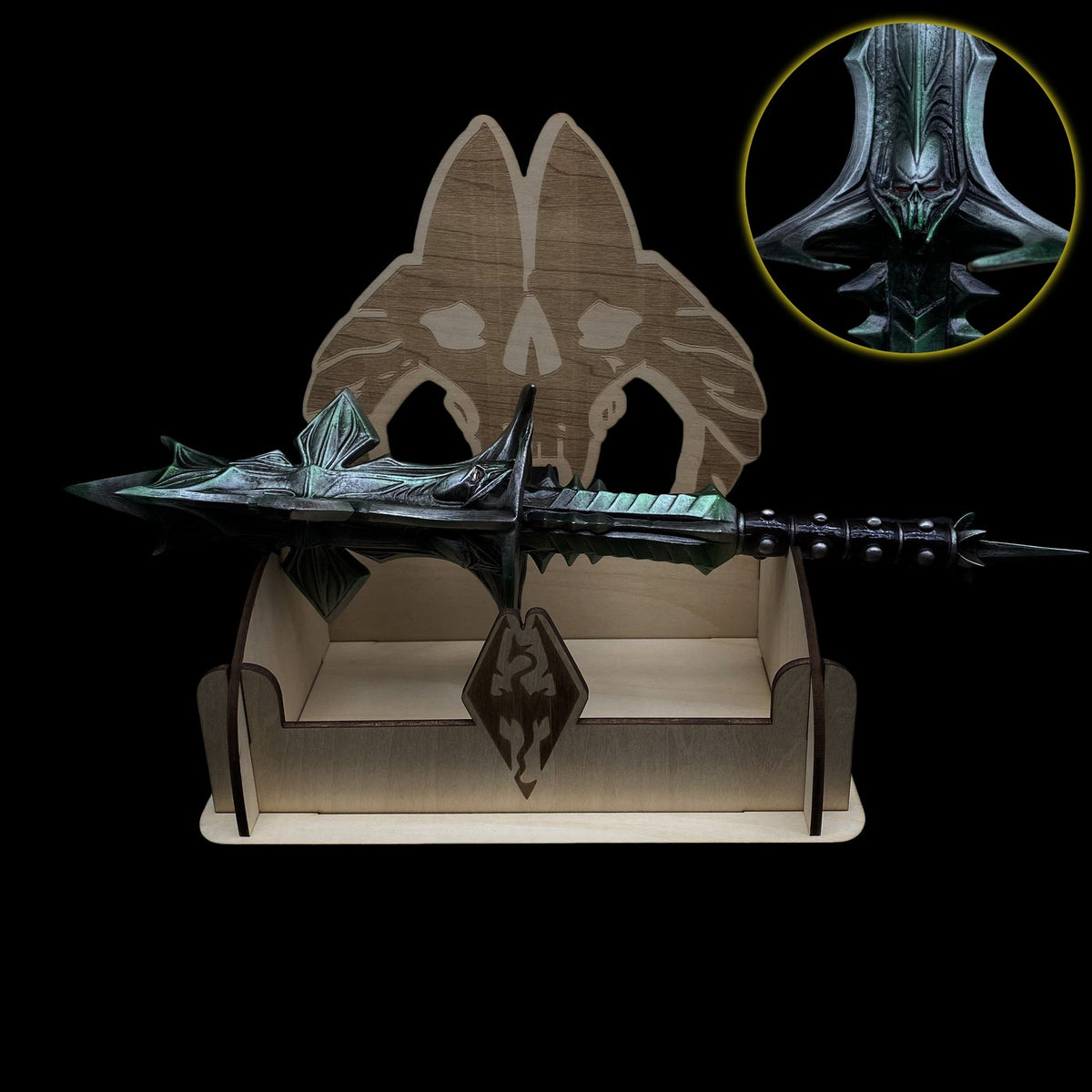 Réplique Métal Masse de Molag Bal 1/2 – Fan Art (Skyrim)