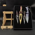 Mystbloom Kunai Smite Knife Kuronami No Yaiba Mini Metal Replica 