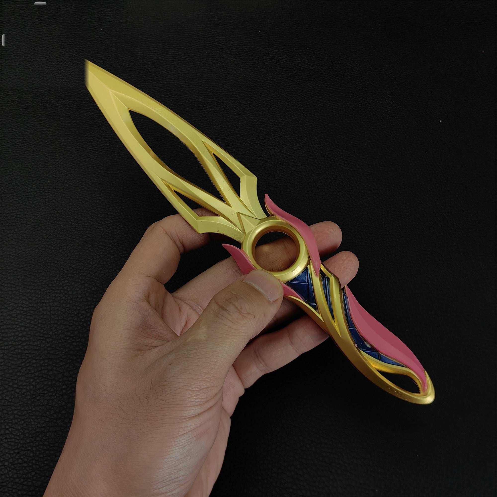 Mystbloom Kunai Smite Knife Kuronami No Yaiba Mini Metal Replica 