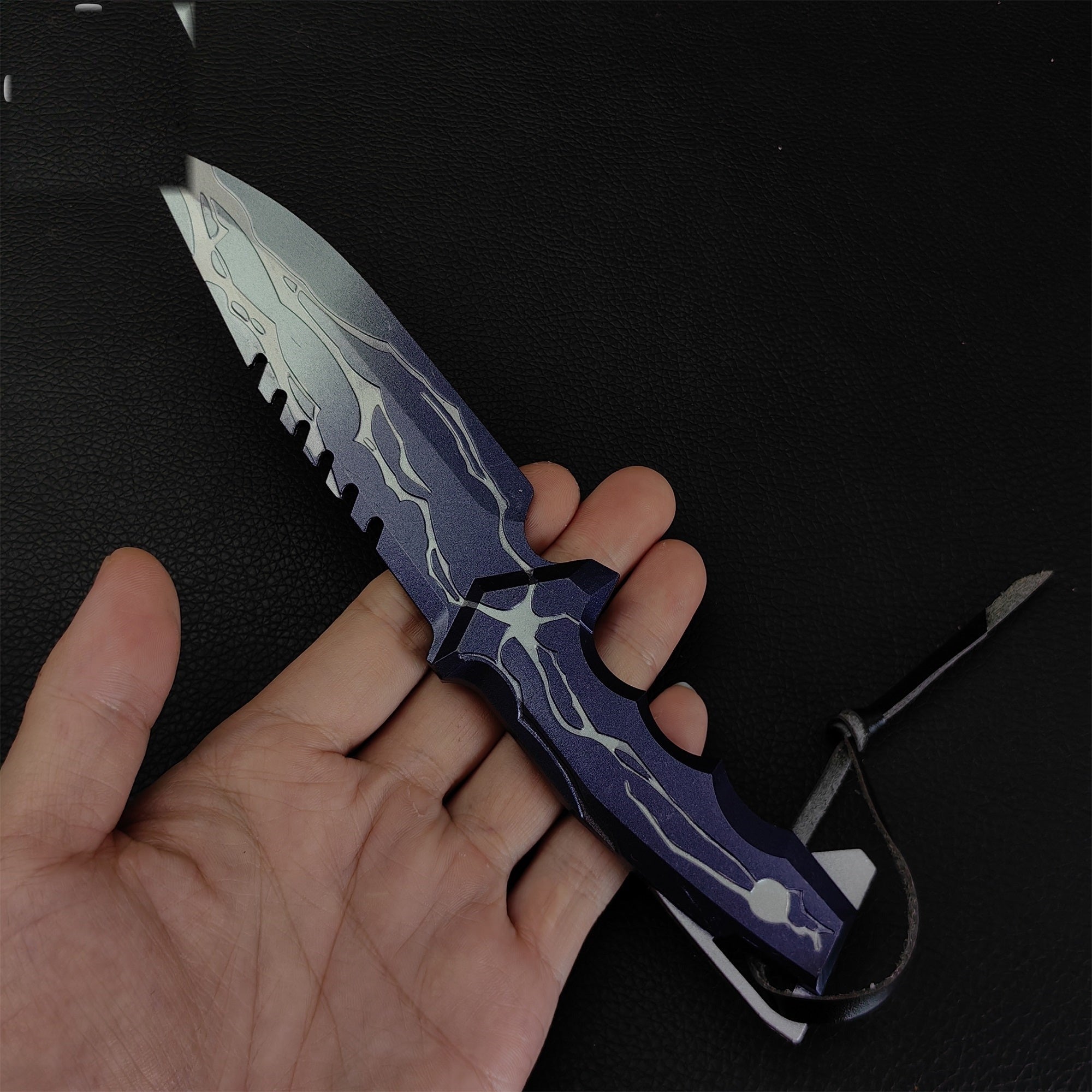 Mystbloom Kunai Smite Knife Kuronami No Yaiba Mini Metal Replica 