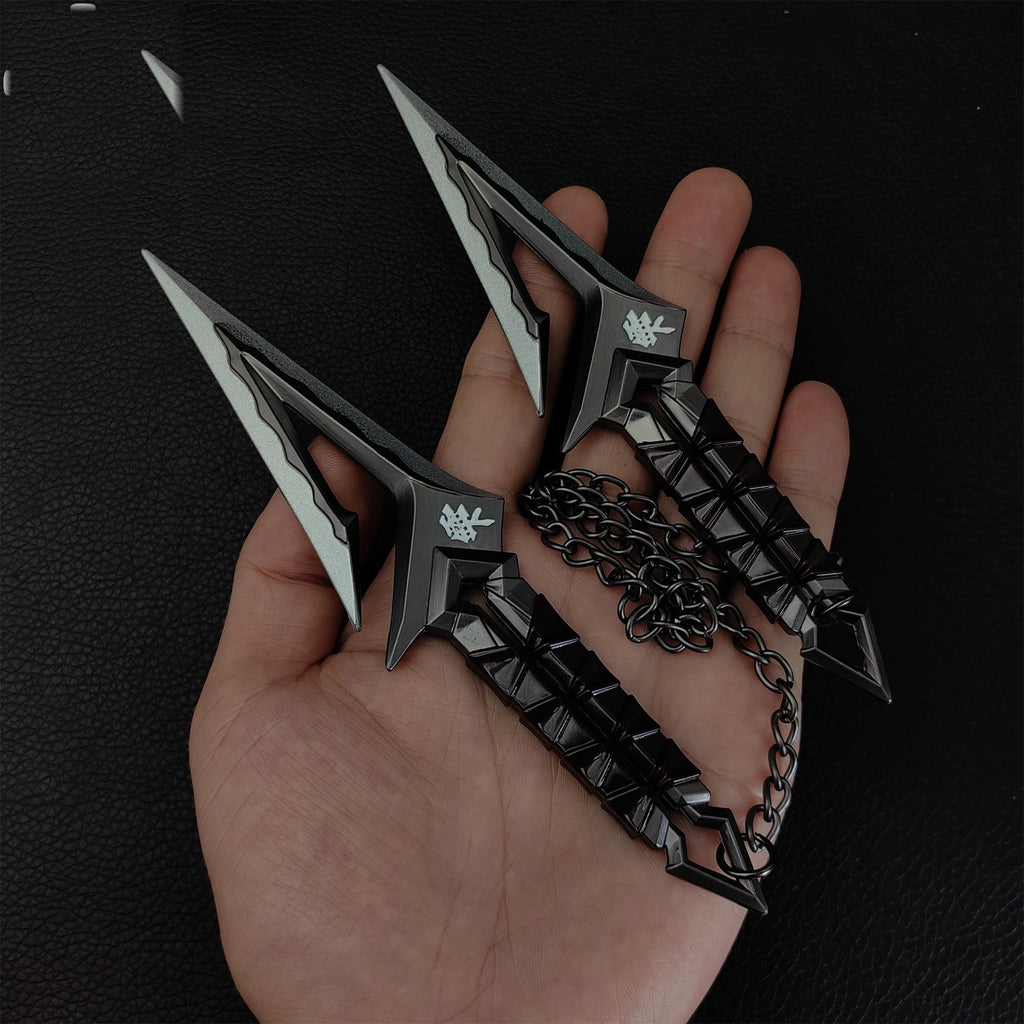 Mystbloom Kunai Smite Knife Kuronami No Yaiba Mini Metal Replica 