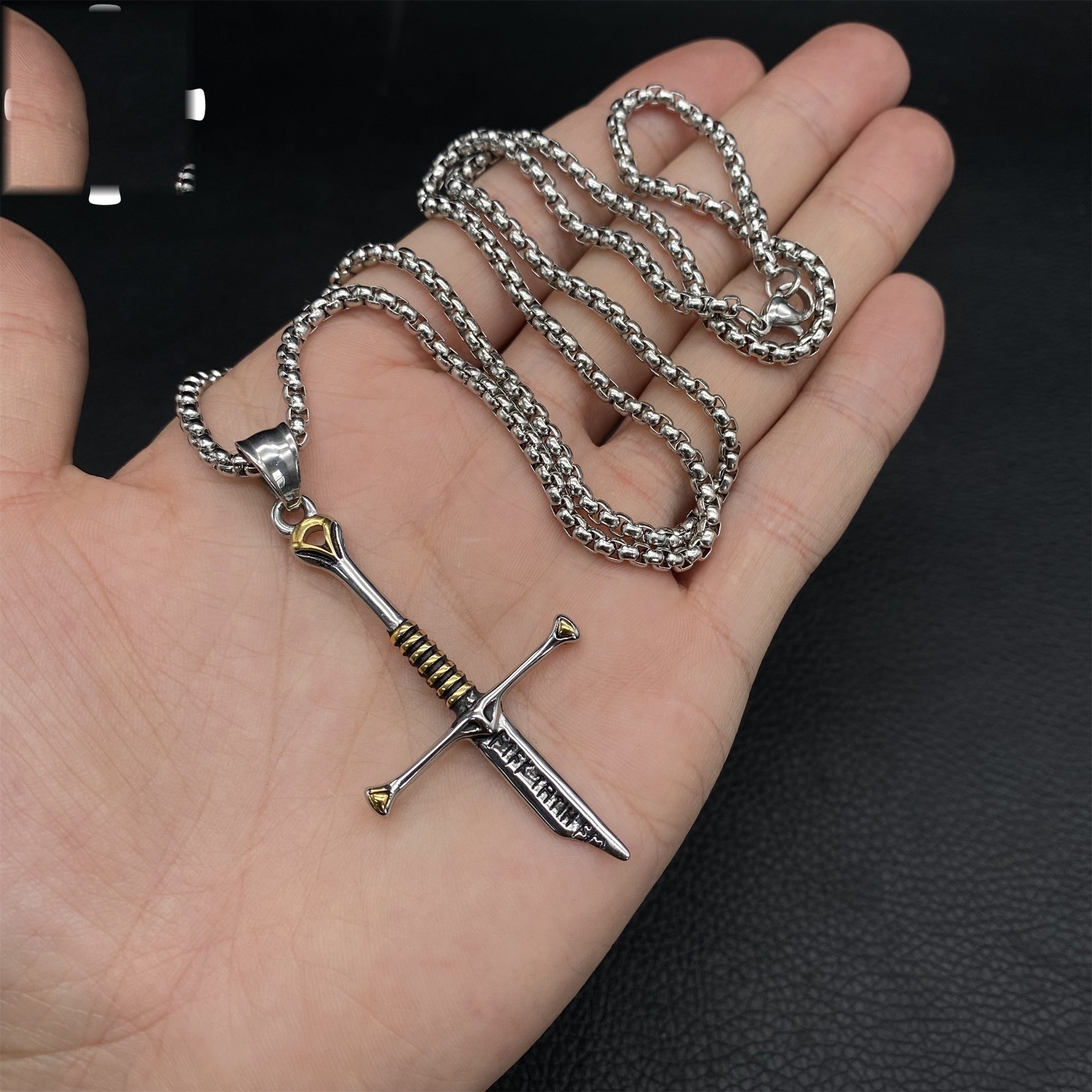 Narsil Holy Sword Pendant Necklace