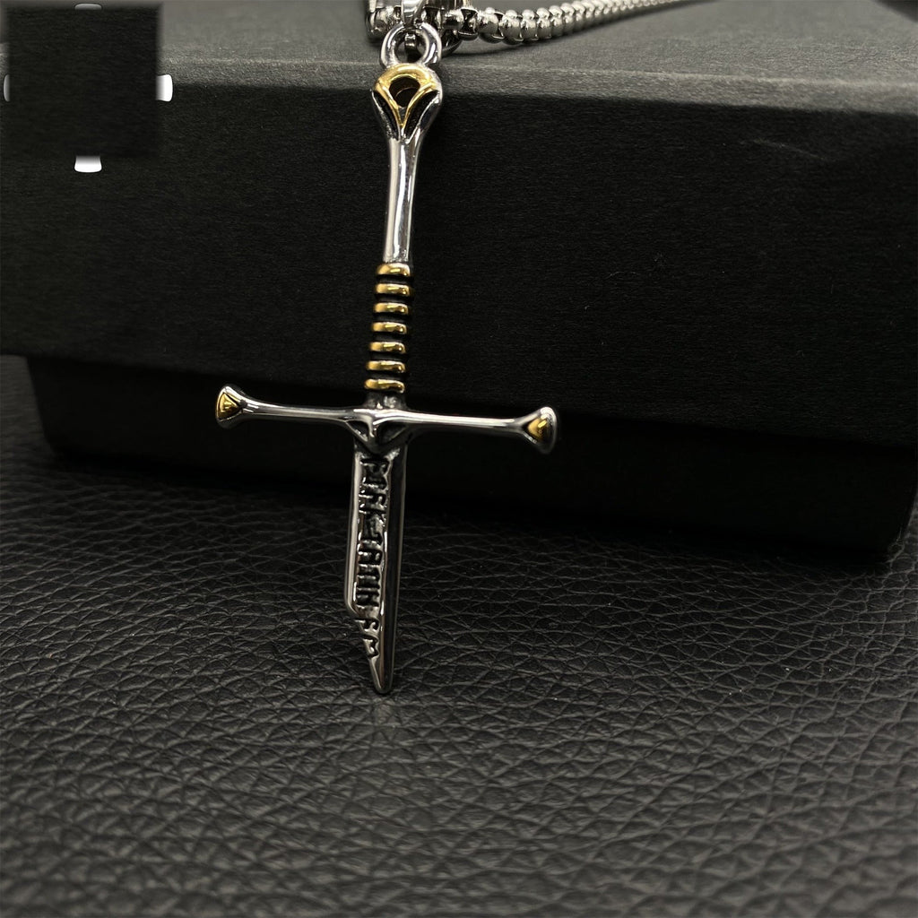 Narsil Holy Sword Pendant Necklace