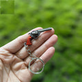 Mini Neo Frontier Sheriff Gun Metal Keychain