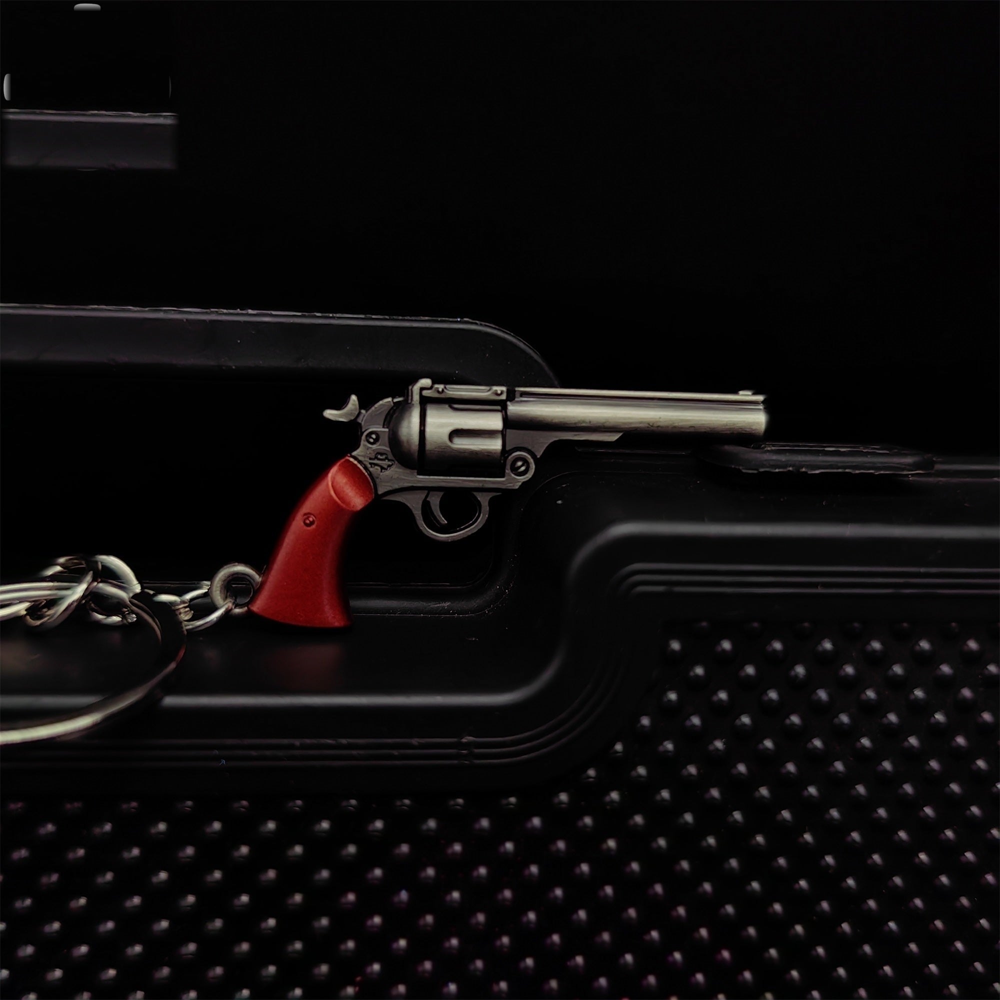 Mini Neo Frontier Sheriff Gun Metal Keychain