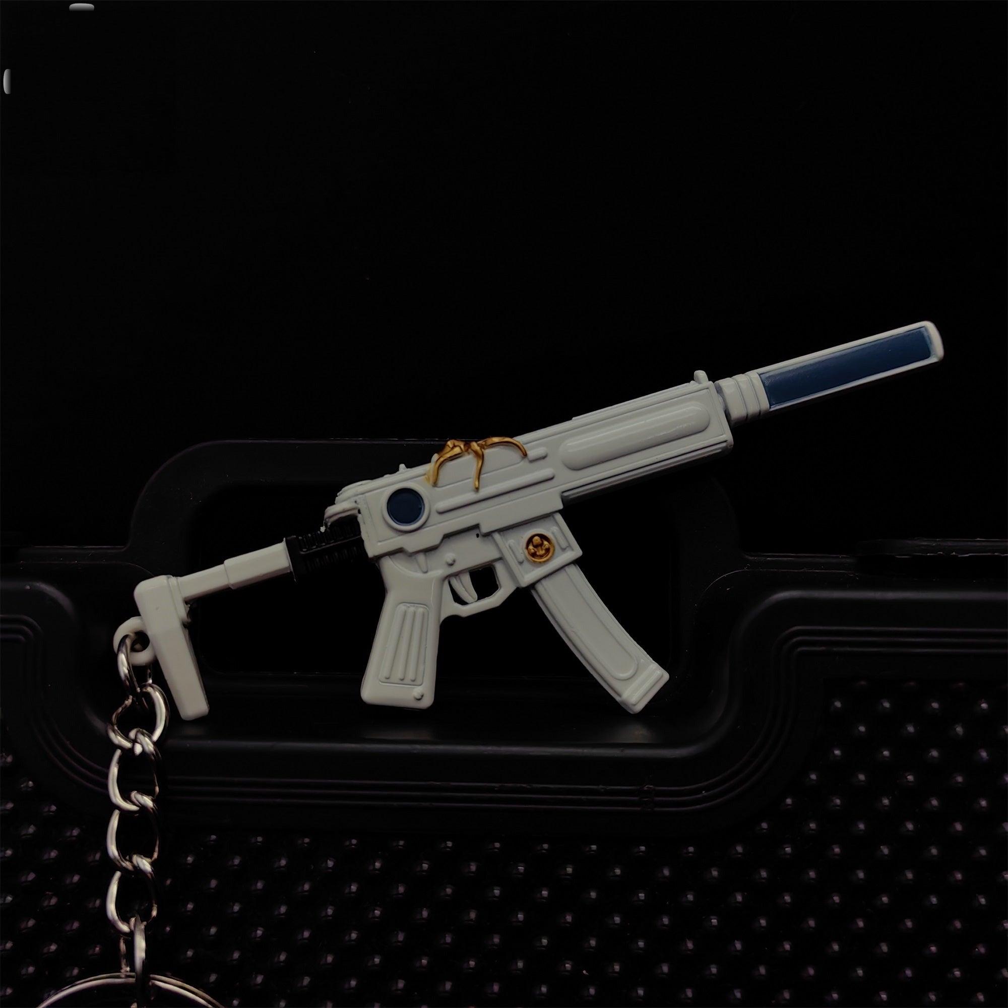 Cool Neptune Spectre Gun Metal Keychain
