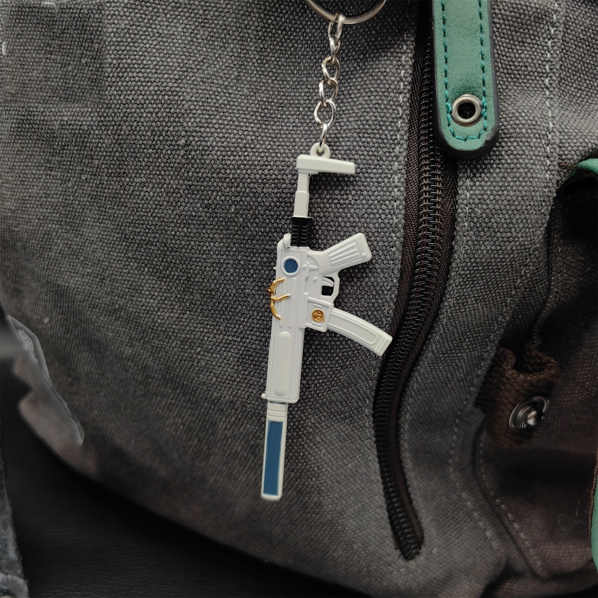 Cool Neptune Spectre Gun Metal Keychain