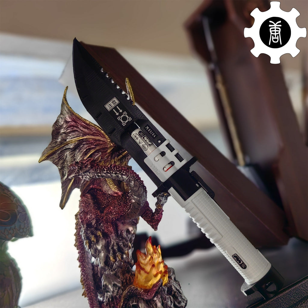 3D Printed Neurotoxin Combat Knife Cosplay Prop