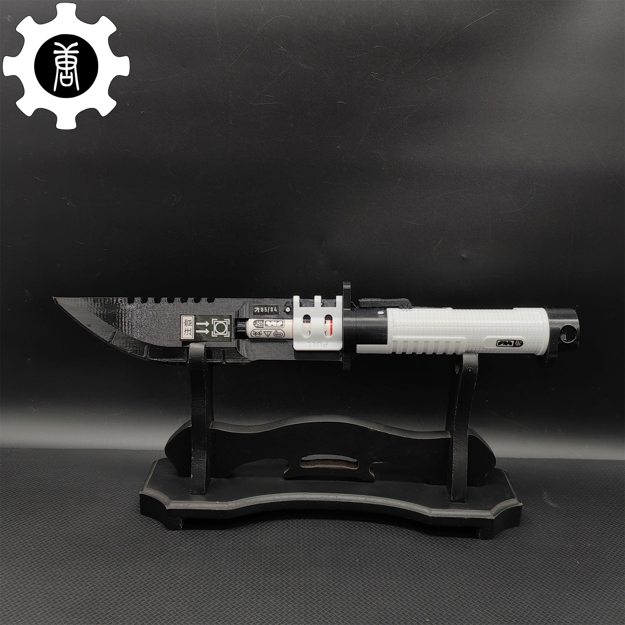 3D Printed Neurotoxin Combat Knife Cosplay Prop